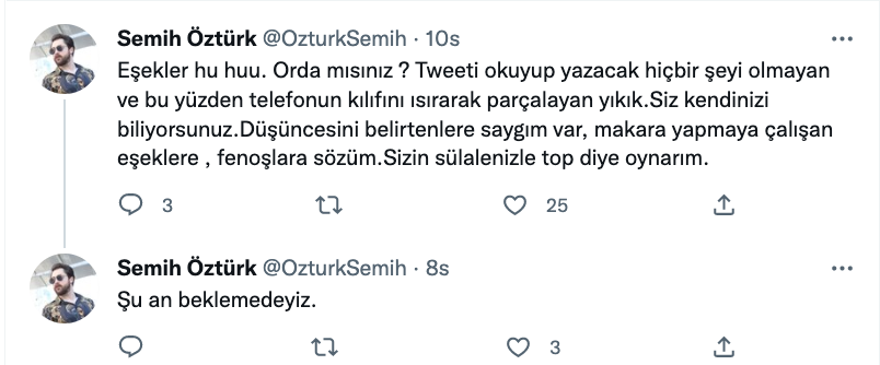 semih ozturk ten ftx tepkisi